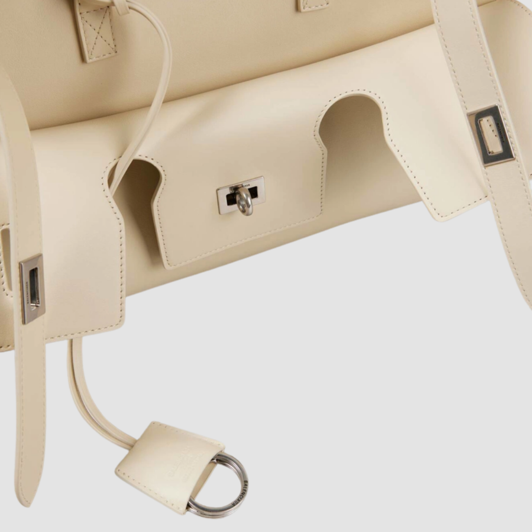 Balenciaga Bel Air Medium leather tote bag